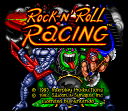 Rock 'n Roll Racing screenshot 4 for Super Nintendo
